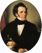 franz von schober aged about 28 painted by wilhelm augst rieder around oil on canvas